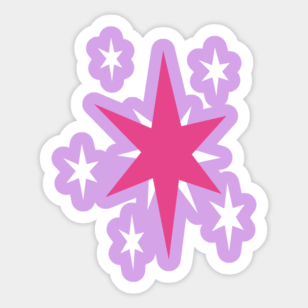 My little Pony - Twilight Sparkle Cutie Mark V3 Sticker by ariados4711